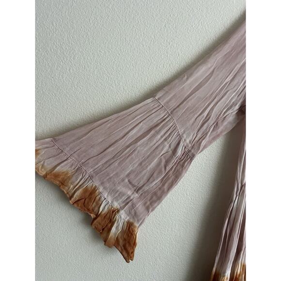 Young Fabulous & Broke Yfb Boho Dress Tie Dye Flowy Size Medium - Picture 5 of 9